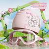 Children's Swimming Goggles Boys High Definition Anti-fog Waterproof Large Frame Swimming Glasses Swimming Cap Set Girls Diving Equipment
