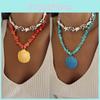 Beach Shell Necklace For Women Natural Summer Boho Multilayer Sea Stone Pendant Jewelry