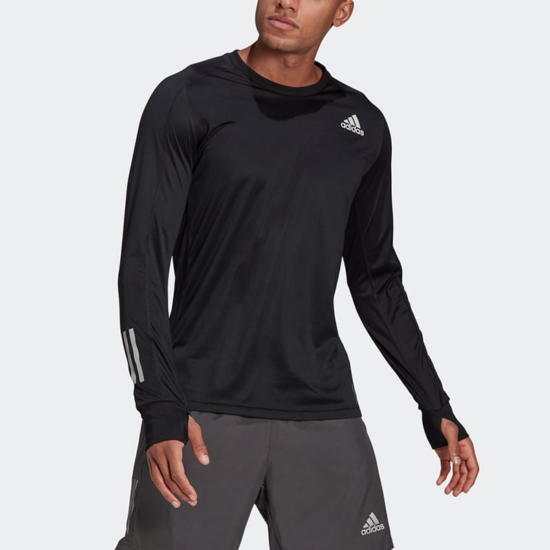 adidas OTR Running T Shirts Men's Black Moderate GJ9977