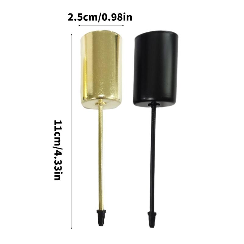 4Pcs Advent Wreath Candle Holders Stakes with Spikes Retro Taper Pillar Metal Candlestick Stand for Christmas Decors