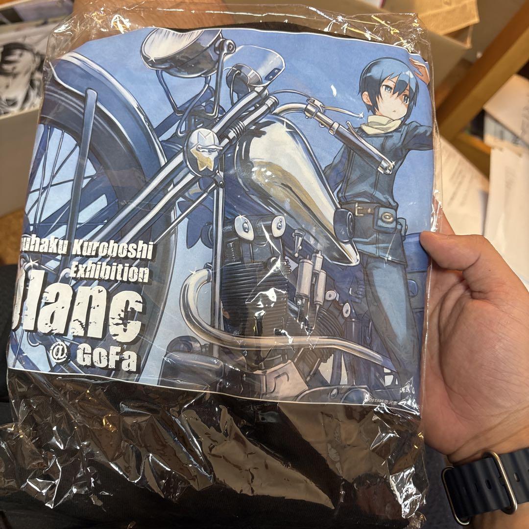 

[USED] Rare item: Blanc commemorative Kino s Journey T-shirt from the Kuroboshi Kohaku Exhibition