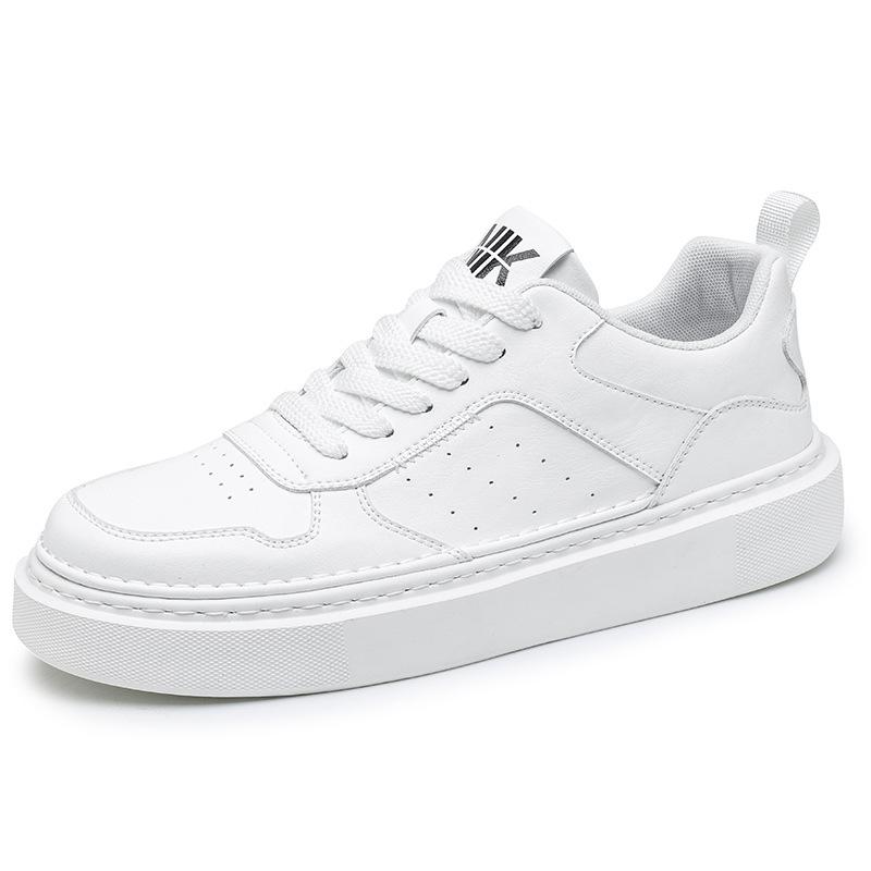 

Men s shoes four seasons new sports and leisure fashion board shoes men s low-top trend heightening white shoes one piece 2025 39
