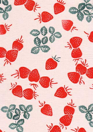Todaya Shoten Nashien-zome Tenugui (hand towel) - Berry 962