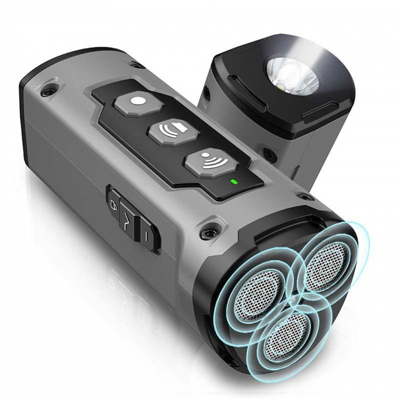Ultrasonic Dog Repeller High-Power Anti-Bark Trainer Stop Barking Outdoor Flashlight Pet Training Device