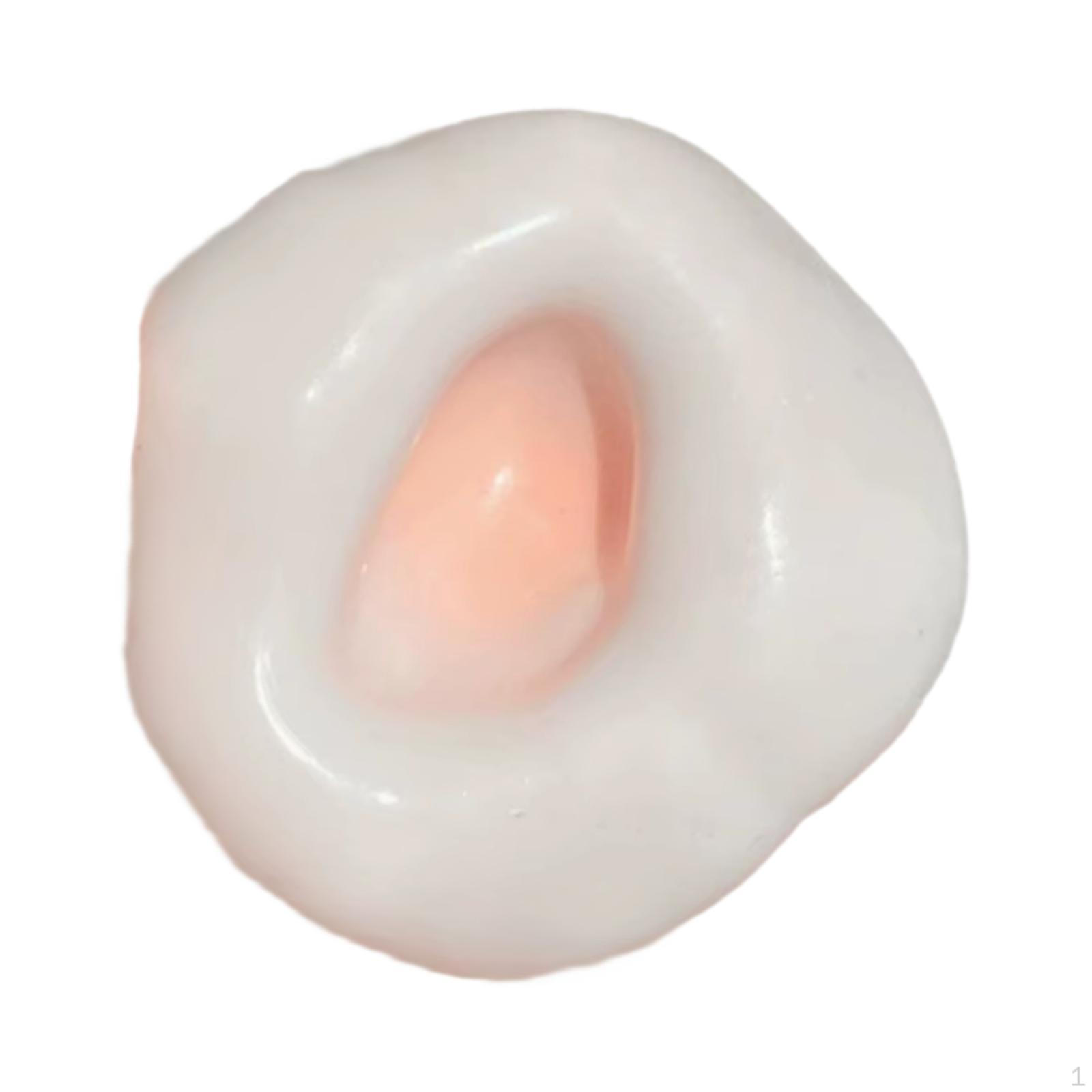 

Игрушка-фиджет, поддельная праздничная еда, форма, подарки на день рождения для детей, взрослых, украшение, милая портативная вечеринка оранжевый