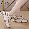 Women's Shoes Platform Mixed Colors All-match Casual Comfortable Breathable Sneakers Women Wear-resistant 2024 New Fashion
