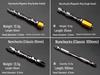 Pistol Drill Double-Ended Magnetic Screwdriver Bits Set