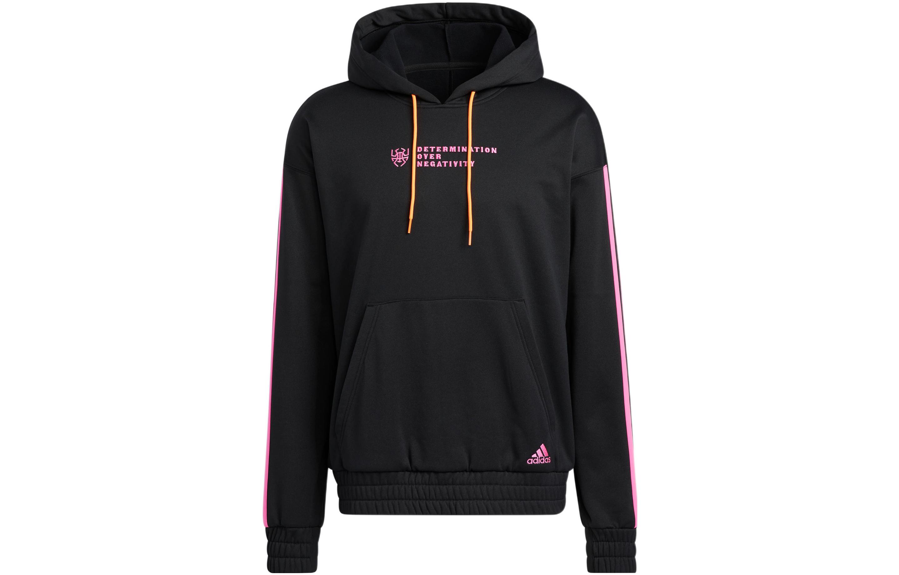 Толстовки Adidas Мужские Черные С Капюшоном Средней Посадки Обычные HE1605 XL