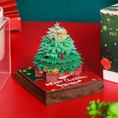 3D Weihnachtsbaum Kalender Notizblock 2026 Kalender Abreißpapier Schnitzkunst DIY Haftnotiz Schreibtischdeko Für Jahresgeschenke