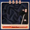Damen Hochelastisches Schwarzes Nida Kleid im Hanfu-Stil mit Futter