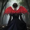 Demon Costume Accessory Adults Devil Cosplay Masque Halloween Demon Wings Prop for Masquerade