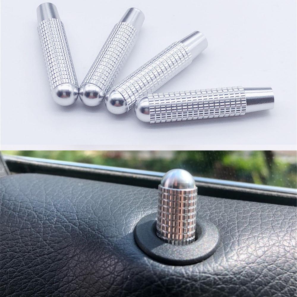 ANGELGUOGUO Car Modified for Mercedes Benz C W205 GLC GLE E W213 CLA GLA A Class Door Bolt Lock Pin Auto Door