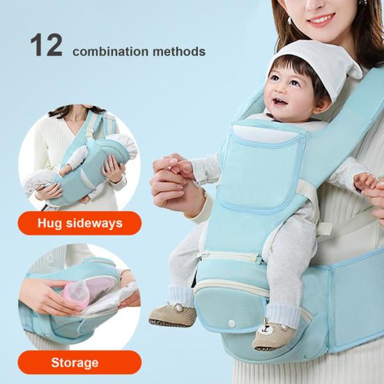 

Детская переноска, удобный дышащий многофункциональный рюкзак для малышей, переноска на бедре для детей