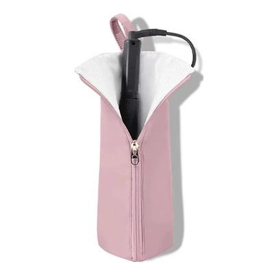 Curling Iron Storage Bag Heat Resistant Hanging Organizer Pouch for Hair Styling Tools