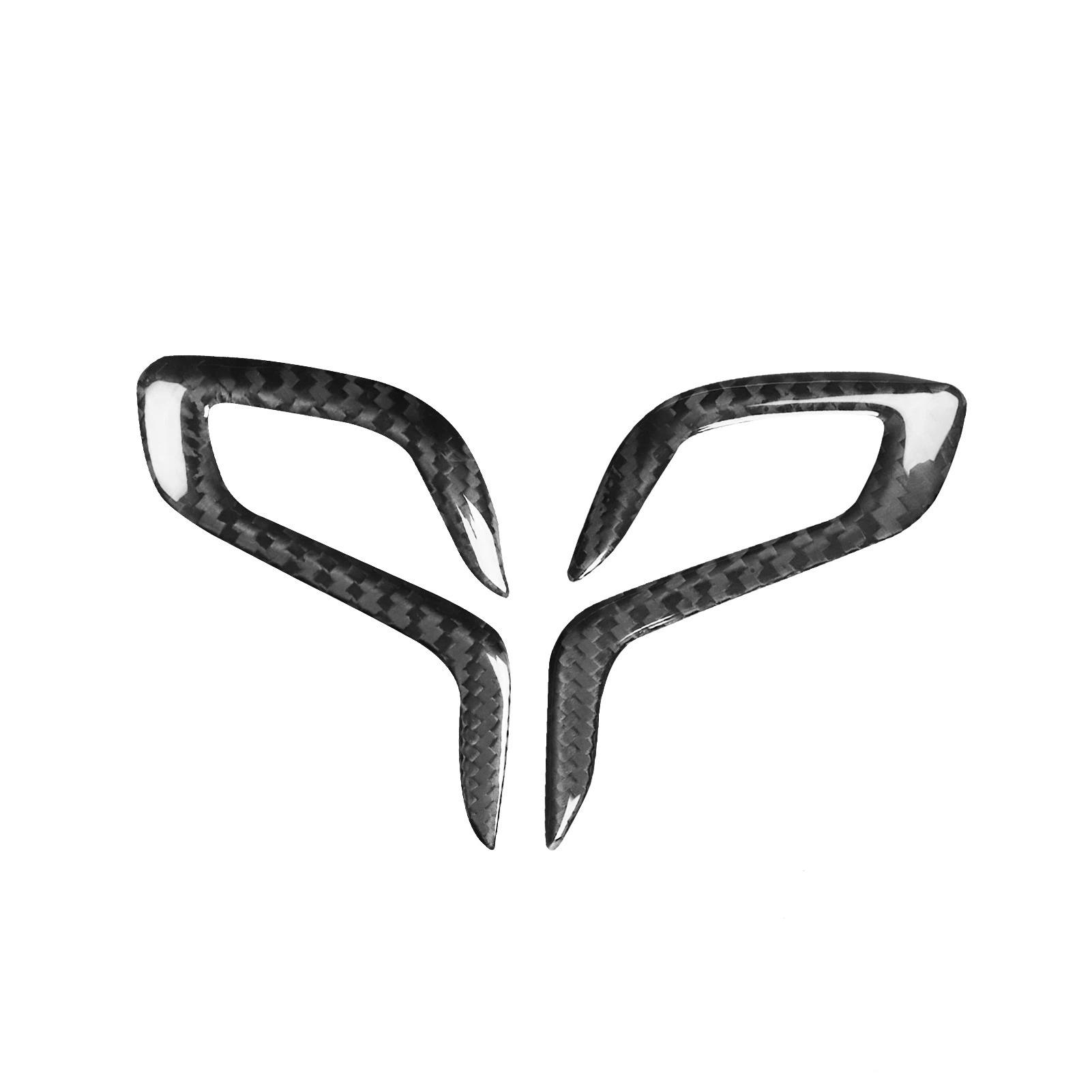 For BMW M-series carbon fiber shift head interior modification stickers, carbon fiber decorative stickers