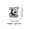 "First of All I'm a Delight" Opossum Enamel Pin Lapel Pins for Backpacks Brooches for Women Fashion Jewelry Accessories Gift