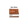 Birnbaumholz Deckskanone Schiffmodell Zubehör CNC Messingkanone + Birnbaumholz Lafette 1 Set