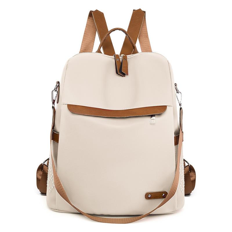 Diebstahlsicherer Rucksack für Damen Neu Trendy und Modisch Vielseitige Reisetasche aus Oxford-Gewebe Große Kapazität Schultasche