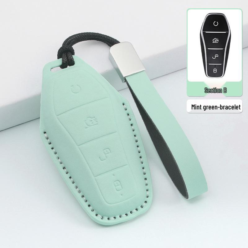 Compatible Key Case for BYD Models: Han, Qin Plus DMI, Song Pro, Tang L, Yuan 05, Seagull, Seal 06, Dolphin