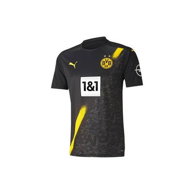 Borussia Dortmund 20/21 Away Fan Edition Jersey Men Tops Black 757161-02