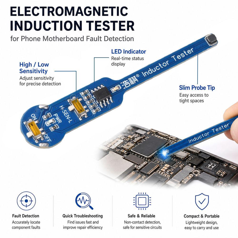 Smart Diagnostic Inductance Tester  For Phone Component Fault Detection