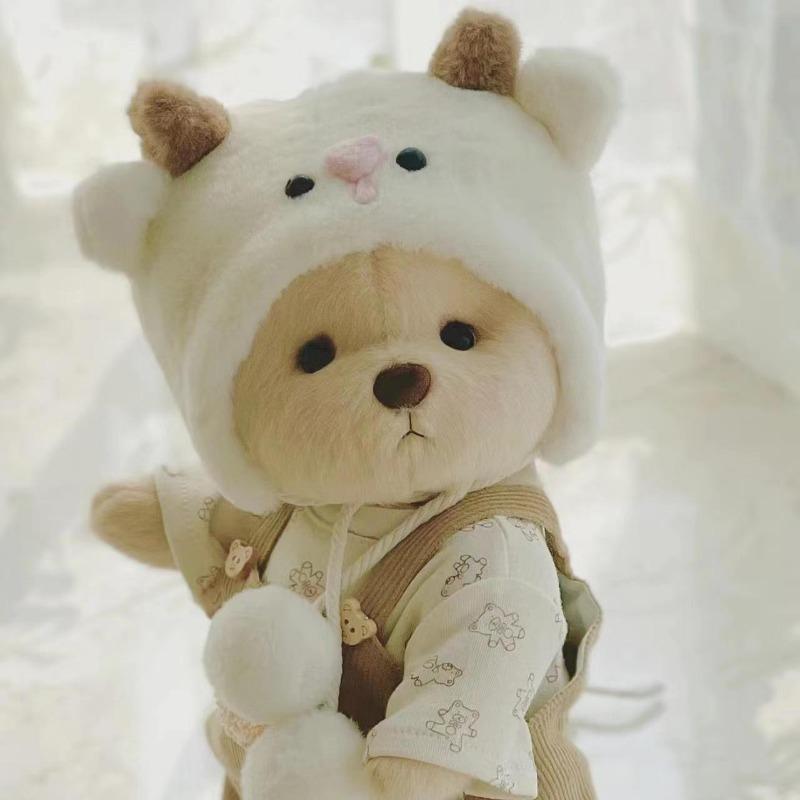 

30 см ручной работы оригинальный плюшевый мишка плюшевая кукла с одеждой Lina Bear Kawaii плюшевые игрушки подарок на день рождения для детей подруги 30cm