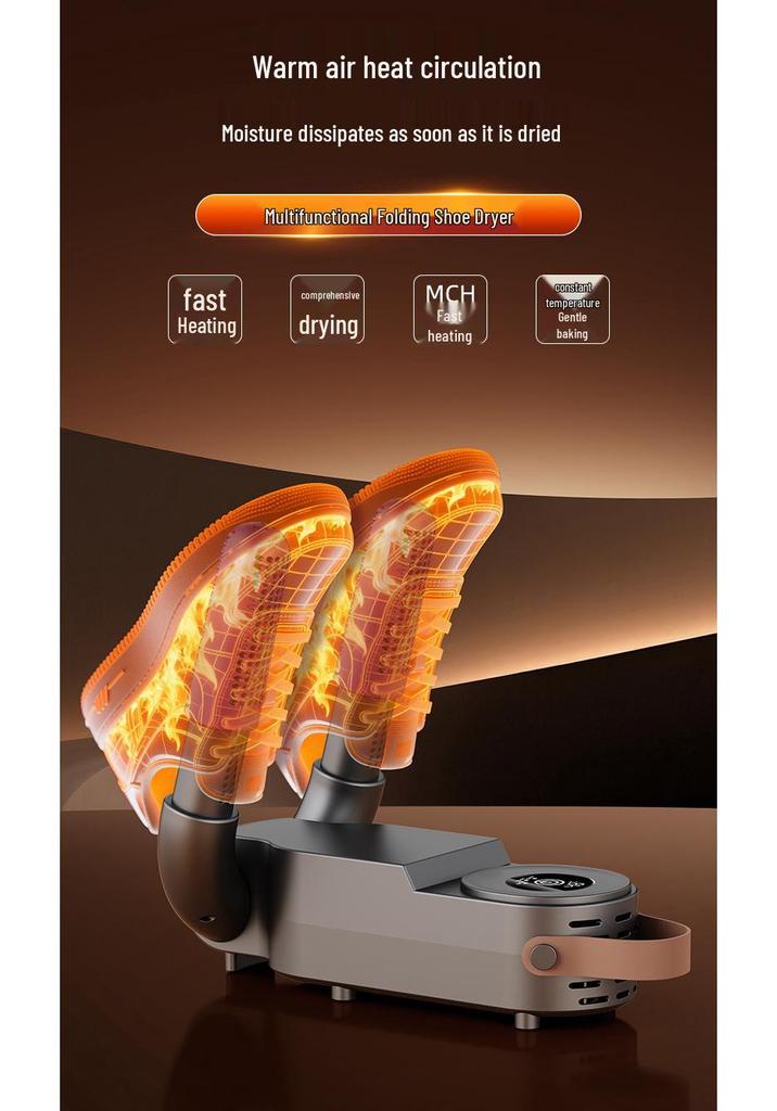 Smart Shoe Deodorizer & Dryer - Home Shoe Warmer and Dryer Combo
