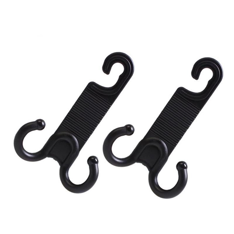

Автомобильные маленькие крючки 1 пара набор двойные крючки бытовые простые крючки автомобильные эластичные маленькие крючки хранение интерьер Single Bulk