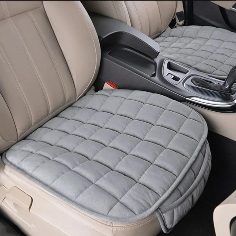 Car Seat Cover Winter Warm Cushion Anti Slip Universal Front Chair Breathable Pad for Vehicle Auto Car Protector