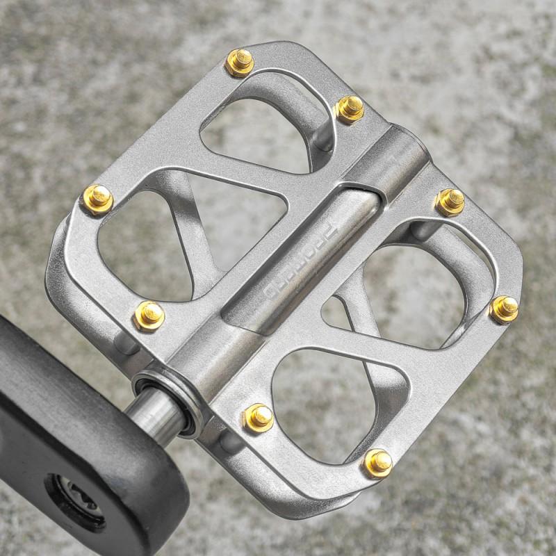 Titanium Alloy Bicycle Pedals Mountain Road Folding Touring Bikes PD-M408TI Lightweight Durable