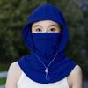 Anti-UV Sunshade Cap Breathable Face Mask Pullover Cap Unisex Sunscreen Hat  Summer