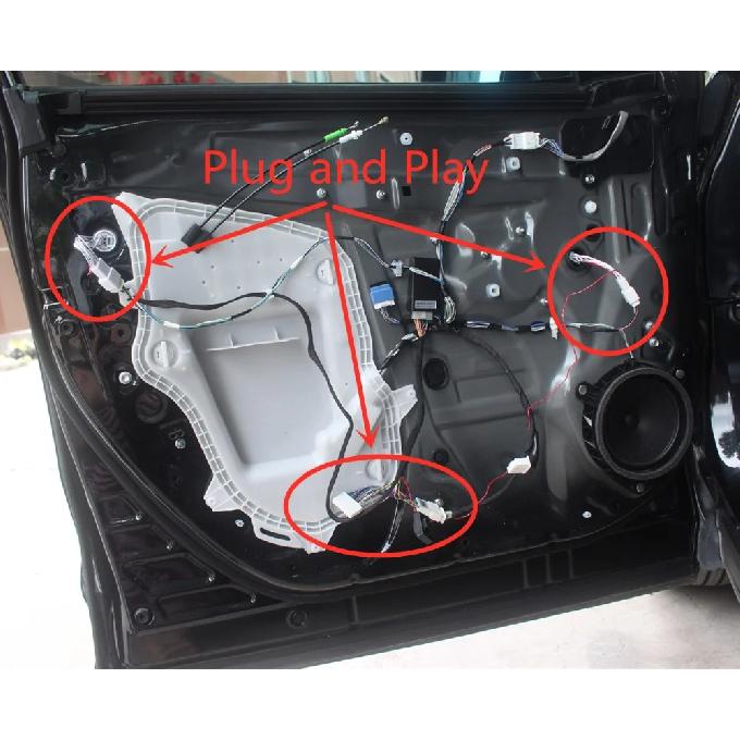 Modulo Sistema di Piegatura Specchietti Retrovisori Laterali Auto Posteriore Forten Kingdom Per Toyota RAV4 2020-2024 Plug and Play