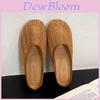 Stylish Vintage Flat Mules For Women In Brown Beige And Black Perfect For Summer Outfits