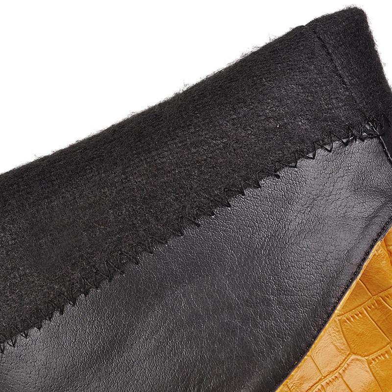 Fashion Women Knee High Boots Western Cowboy Boots for Women Long Winter Boots Female Shoes Pointed Toe Cowgirl Boots zapatos de mujer