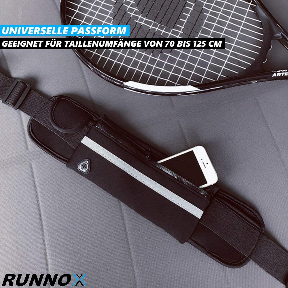RUNNOX Běžecká ledvinka břišní taška sportovní fitness běh jogging ledvinka na mobil