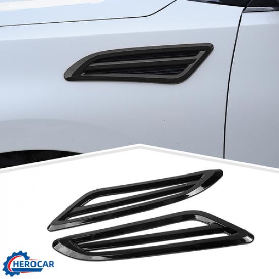 Car Side Fender Air Vent Outlet Trim Cover For Nissan Armada Y62 17+ Accessories