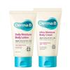 Derma B Daily Moisture Body Lotion 150ml + Body Cream 200ml