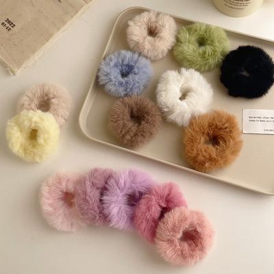 Elastic Women Ponytail Ladies Autumn Winter Soft Girls Donut Hairbands Hair Styling Headband Cute Hair Gifts Accessories