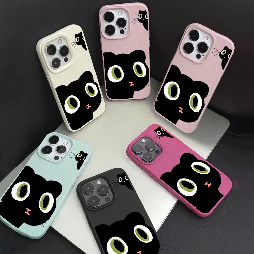 Hautfreundliche Handyhülle für iPhone 11 13 16 Pro Max iPhone XR XS Max 14 15 Pro Max 12 13 Pro Max 16 Plus 13 Pro 14 Pro Cartoon Painted Macaron Colors