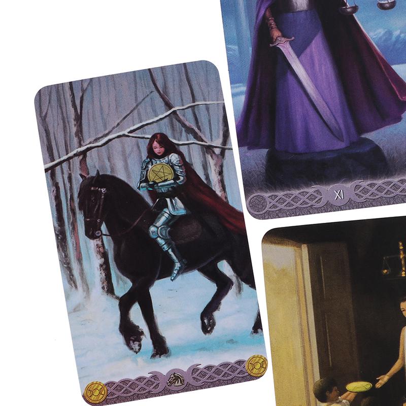 The Triple Goddess Tarot セット Buy 78PCS/Set Tarot Cards English Version Triple Goddess