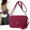 Women's Shoulder Bag Mother Bag Nylon Small Square Bag Lightweight Crossbody Bag