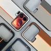 Three-color Leather Patchwork with Magsafe Magnetic Ring Case For Xiaomi 17 Pro Max 17 pro Mi 15 14 pro Lens Protective Cover
