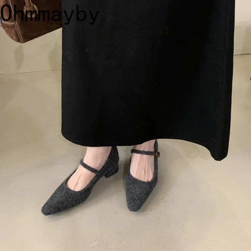 New Spring Autumm Women Many Jane Shoes Fashion Shallow Leopard Shoes Concise Outdoor Party Dress Pumps