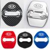 4 Stück 3 Typen Für Kia Rio Ceed Sportage Cerato Soul Autotür-Schlossabdeckung Aufkleber Metall-Emblem Abziehbild Auto-Tür-Styling