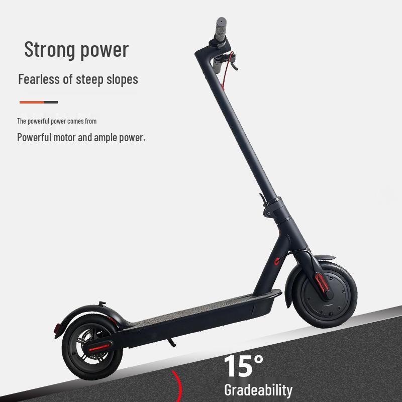 Foldable Two-Wheel Electric Scooter for Adults - Portable Commuter Vehicle for Men and Women
