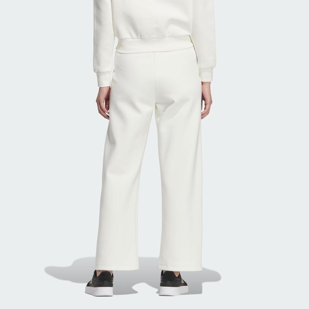 New Adidas Lounge FW24 Casual Pants Women's Jade White JJ3555