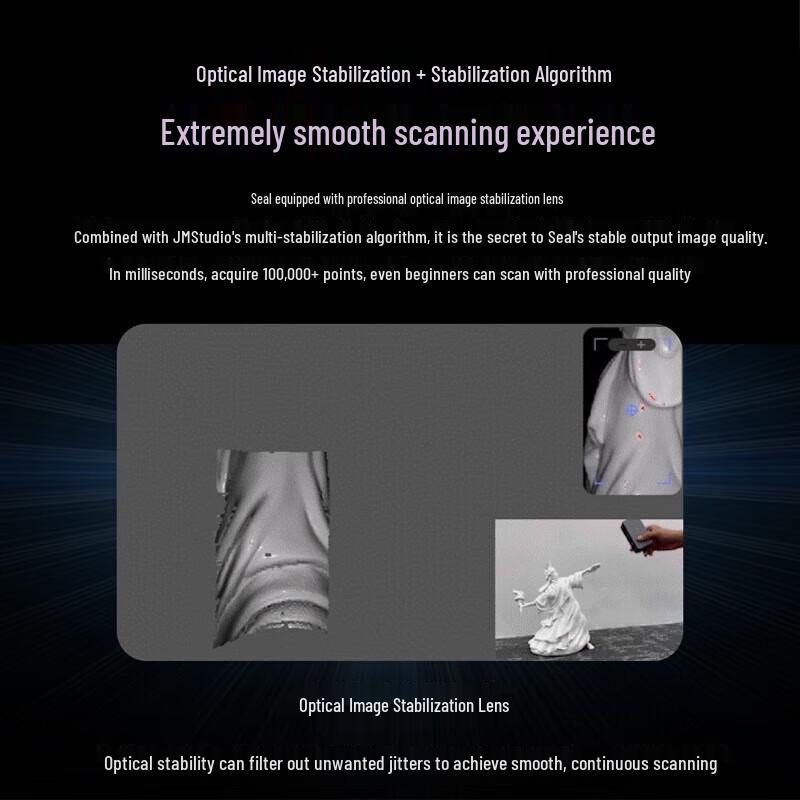 Jimuyida Seal Professional Handheld 3D Scanner