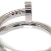 CARTIER  B4099250 #9(JP Size) 50 ring K18 white gold Women