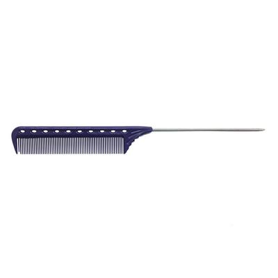 Y.S.PARK Quick Winding Comb YS-102 In Deep Purple - Premium Hair Styling Comb