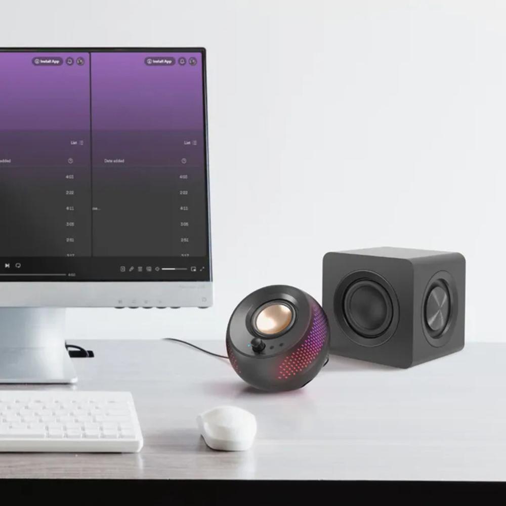 

Creative Pebble X Plus 2.1 Speaker System with Subwoofer and RGB Lighting